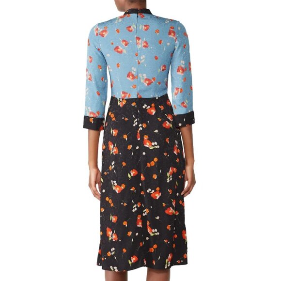 Vilshenko Michaela Floral Dress size 8 - Picture 2 of 7